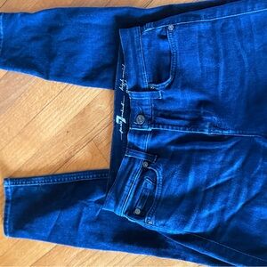 7 For All Mankind Indigo Denim Pants